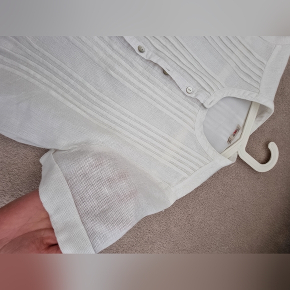 FAHERTY Linen dress size S - Picture 2 of 11